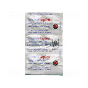 Apotek Online - THROMBO ASPILET 100MG (1 strip isi 30 tablet)