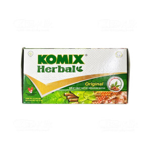 Apotek Online - KOMIX HERBAL ORIGINAL 15ML SACHET (1 dos isi 6 sachet)