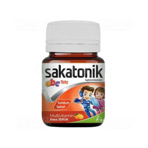 Apotek Online - SAKATONIK ABC JERUK TABLET (1 Botol isi 24 Tablet)