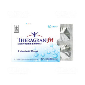 Apotek Online - THERAGRAN FIT (1 strip isi 4 tablet)