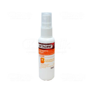 Apotek Online - BETADINE ANTISEPTIC CLEAR SPRAY 30ML