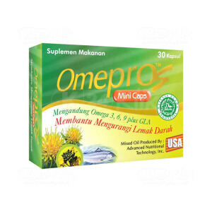 Apotek Online - OMEPROS MINI KAPSUL (1 dos isi 3 strip, @strip isi 10 kapsul)