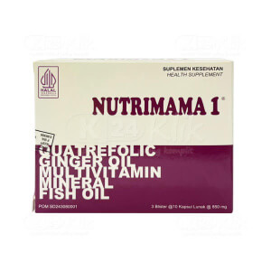 Apotek Online - NUTRIMAMA 1 (1 blister isi 10 kapsul lunak)