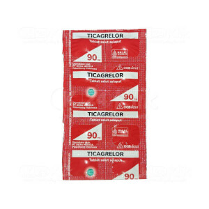 Apotek Online - TICAGRELOR DEXA 90MG (1 strip isi 10 tablet)