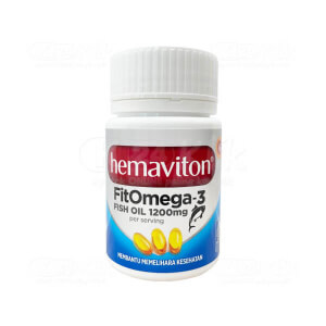 Apotek Online - HEMAVITON FITOMEGA-3 (1 botol isi 30 kapsul lunak)