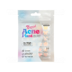 Apotek Online - NOURISH ACNE PLAST GLOW SHIELD PATCH (isi 24 pcs)