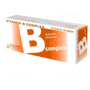 Apotek Online - VITAMIN B COMP AFI (1 strip isi 10 tablet)