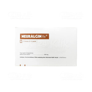 Apotek Online - NEURALGIN RX TUNGGAL (1 strip isi 10 kaplet)