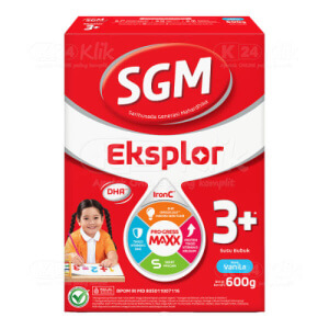 Apotek Online - SGM EKSPLOR 3 PLUS VANILA 600G BOX