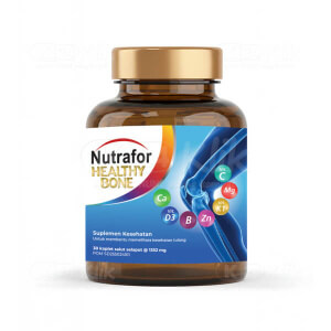 Apotek Online - NUTRAFOR HEALTHY BONE (1 botol isi 30 kaplet salut selaput)
