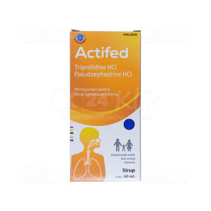 Apotek Online - ACTIFED SIRUP KUNING 60ML