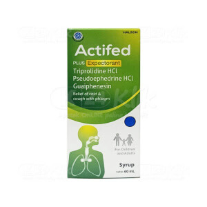 Apotek Online - ACTIFED EXP SIRUP HIJAU 60ML