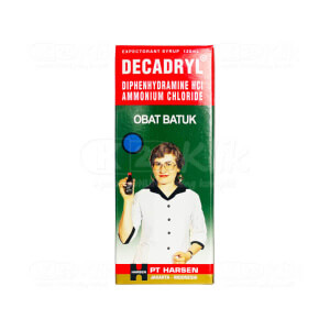 Apotek Online - DECADRYL EXP SIRUP 120ML