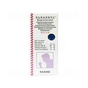 Apotek Online - SANADRYL EXPECTORANT SIRUP 60ML