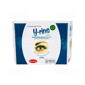 Apotek Online - Y RINS CUCI MATA 12ML (1 dos isi 2 pcs)