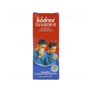 Apotek Online - BODREX FLU & BATUK TIDAK BERDAHAK SIRUP 60ML