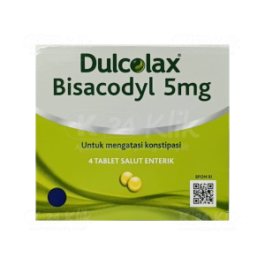 Apotek Online - DULCOLAX TABLET (Per Strip isi 4 Tablet)