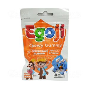 Apotek Online - EGOJI CHEWY GUMMY JERUK SACH
