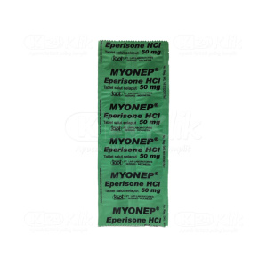 Apotek Online - MYONEP 50MG TABLET (1 Strip isi 10 Tablet)