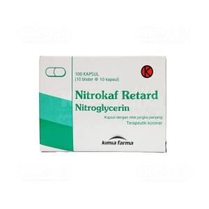 Apotek Online - NITROKAF RETARD 2.5MG CAPS