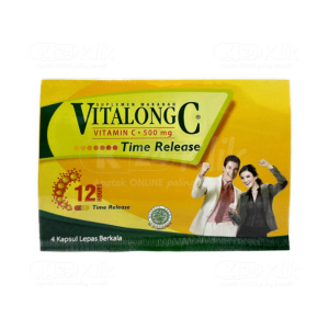 Apotek Online - VITALONG C KAPSUL (Isi 4 Kapsul)
