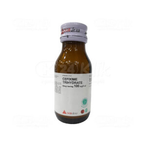 Apotek Online - CEFIXIME DEXA DRY SIRUP 30ML 100MG/5ML
