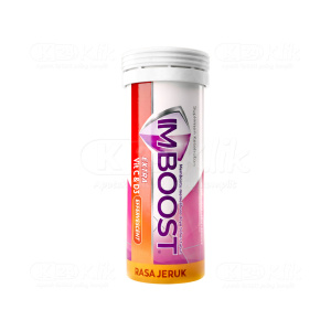 Apotek Online - IMBOOST EXTRA VITC DAN D3 JERUK EFF TUBE (isi 8 tablet)