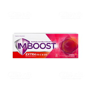 Apotek Online - IMBOOST EXTRA VITC & D3 (per Strip isi 8 Tablet)
