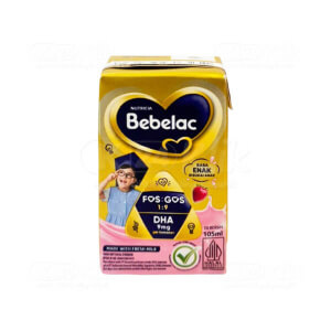 Apotek Online - BEBELAC UHT STRAWBERRY 105ML