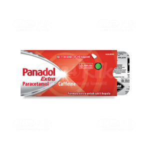 Apotek Online - PANADOL EXTRA TABLET (Per Strip isi 10 Tablet)