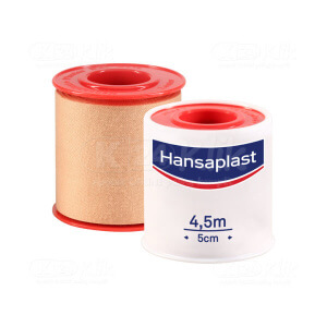 Apotek Online - HANSAPLAST ROL KAIN 5CM X 4.5M