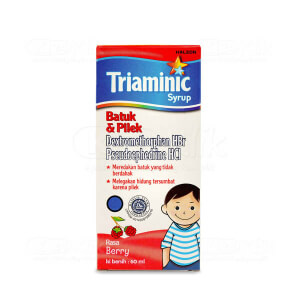 Apotek Online - TRIAMINIC BATUK PILEK SIRUP 60ML