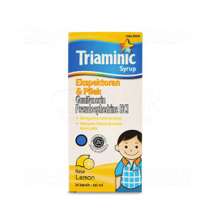 Apotek Online - TRIAMINIC EXP PILEK SIRUP 60ML