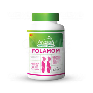 Apotek Online - ANDALAN NUTRIFEMME FOLAMOM (1 botol isi 30 kaplet)