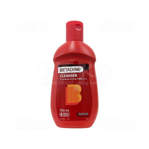 Apotek Online - BETADINE SABUN CAIR 100ML