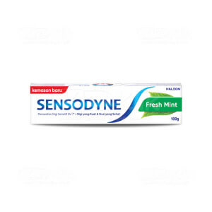 Apotek Online - SENSODYNE FRESH MINT FLOURIDE 100G