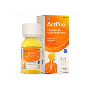 Apotek Online - ACTIFED SIRUP KUNING 60ML