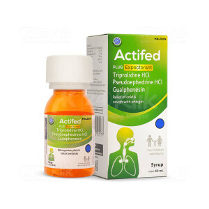 Apotek Online - ACTIFED EXP SIRUP HIJAU 60ML