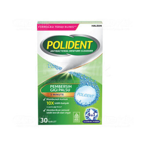 Apotek Online - POLIDENT DENTURE CLEANSER (isi 30 tablet)