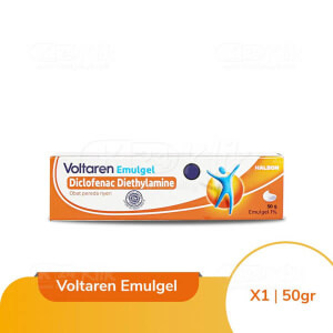 Apotek Online - VOLTAREN GEL 1% 50GR