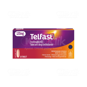 Apotek Online - TELFAST 120MG TAB 10S
