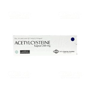 Apotek Online - ACETYLCYSTEINE ETERCON 200MG CAP 100S