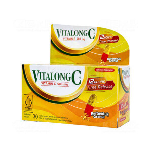 Apotek Online - VITALONG C KAPSUL (Isi 30 Kapsul)