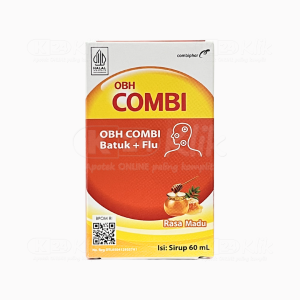 Apotek Online - OBH COMBI DEWASA BATUK FLU MADU 60ML