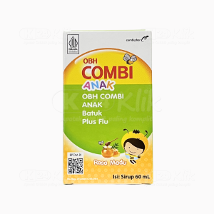Apotek Online - OBH COMBI ANAK BATUK FLU MADU 60ML