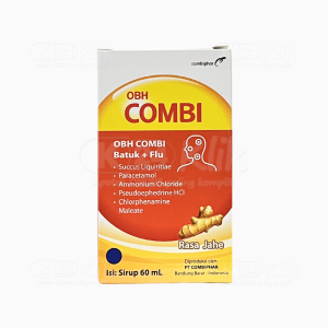 Apotek Online - OBH COMBI DEWASA BATUK FLU JAHE 60ML