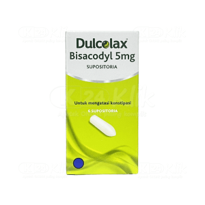 Apotek Online - DULCOLAX SUPP CHILD (1 Dos isi 1 Strip @6 Tablet)