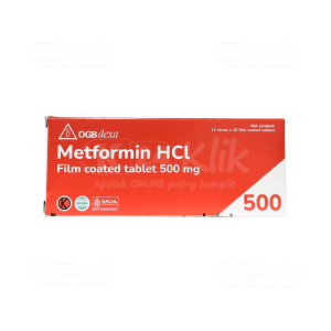 Apotek Online - METFORMIN GEN DEXA 500MG TABLET