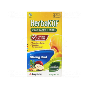 Apotek Online - HERBAKOF STRONG MINT SIRUP 60ML