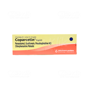 Apotek Online - COPARCETIN KAPLET (1 Strip isi 10 Kaplet)